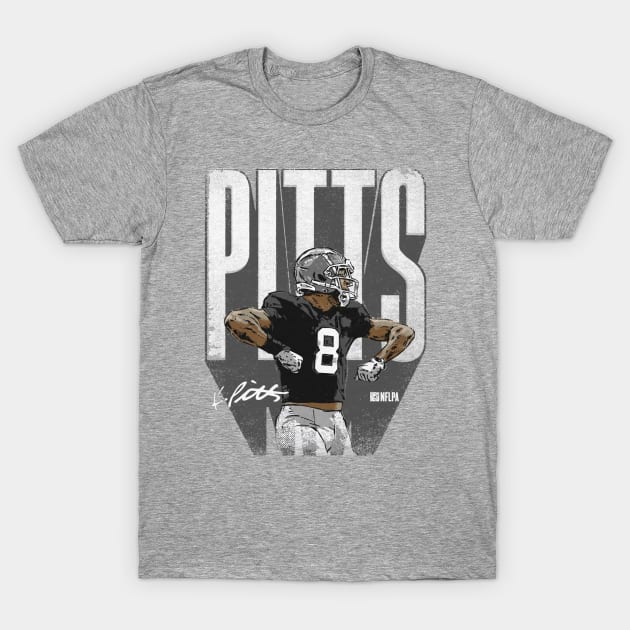 Kyle Pitts Atlanta Dirty Bold Bird T-Shirt by Chunta_Design